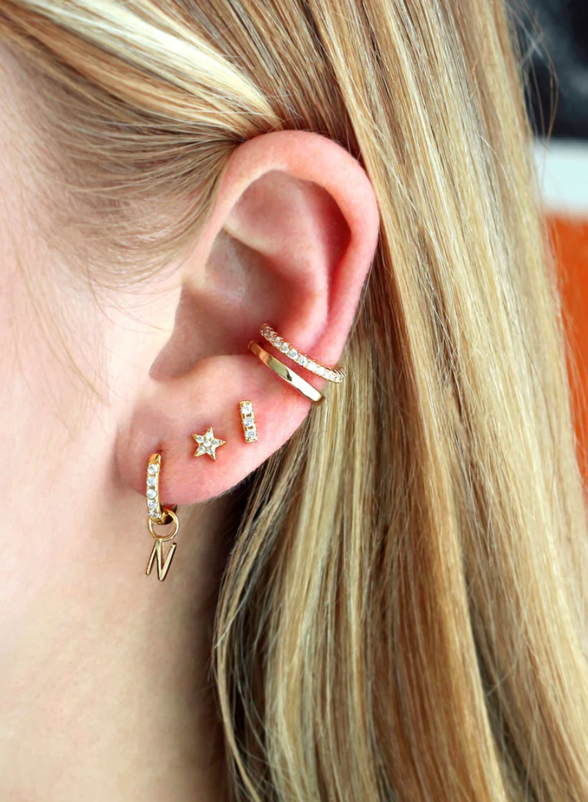 Kris Nations Pave Ear Cuff