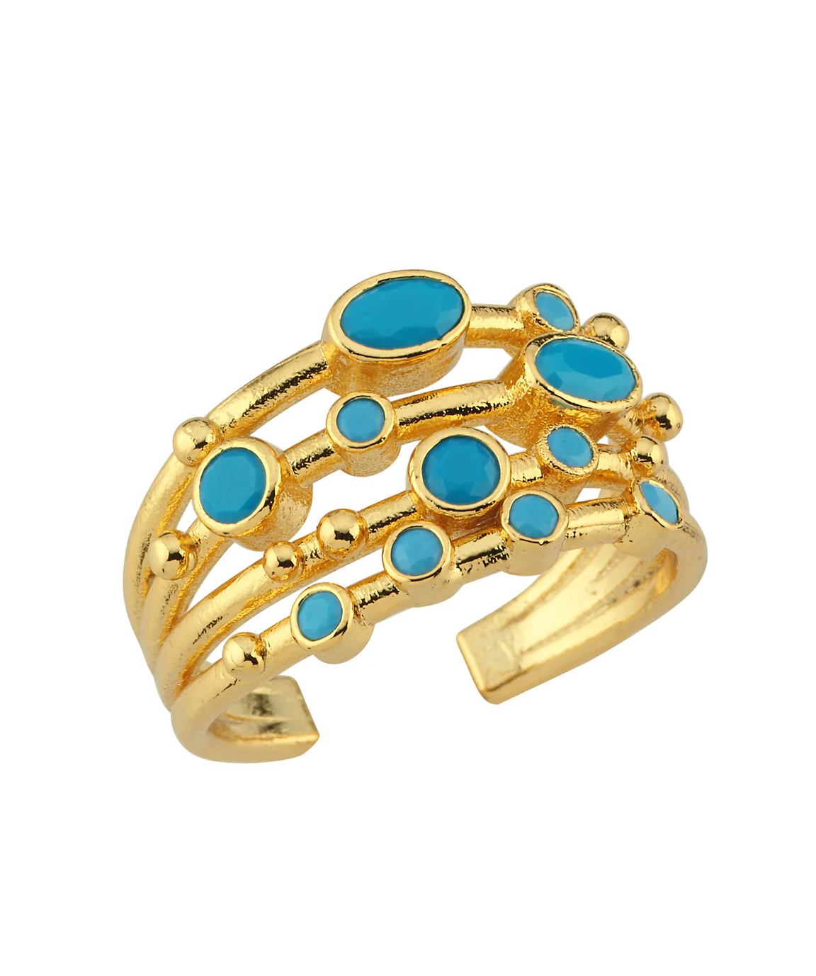 Maisonirem Turq Stone Ring