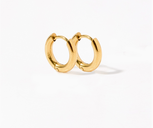 Huggie Earrings Scarlett Hoop 10mm