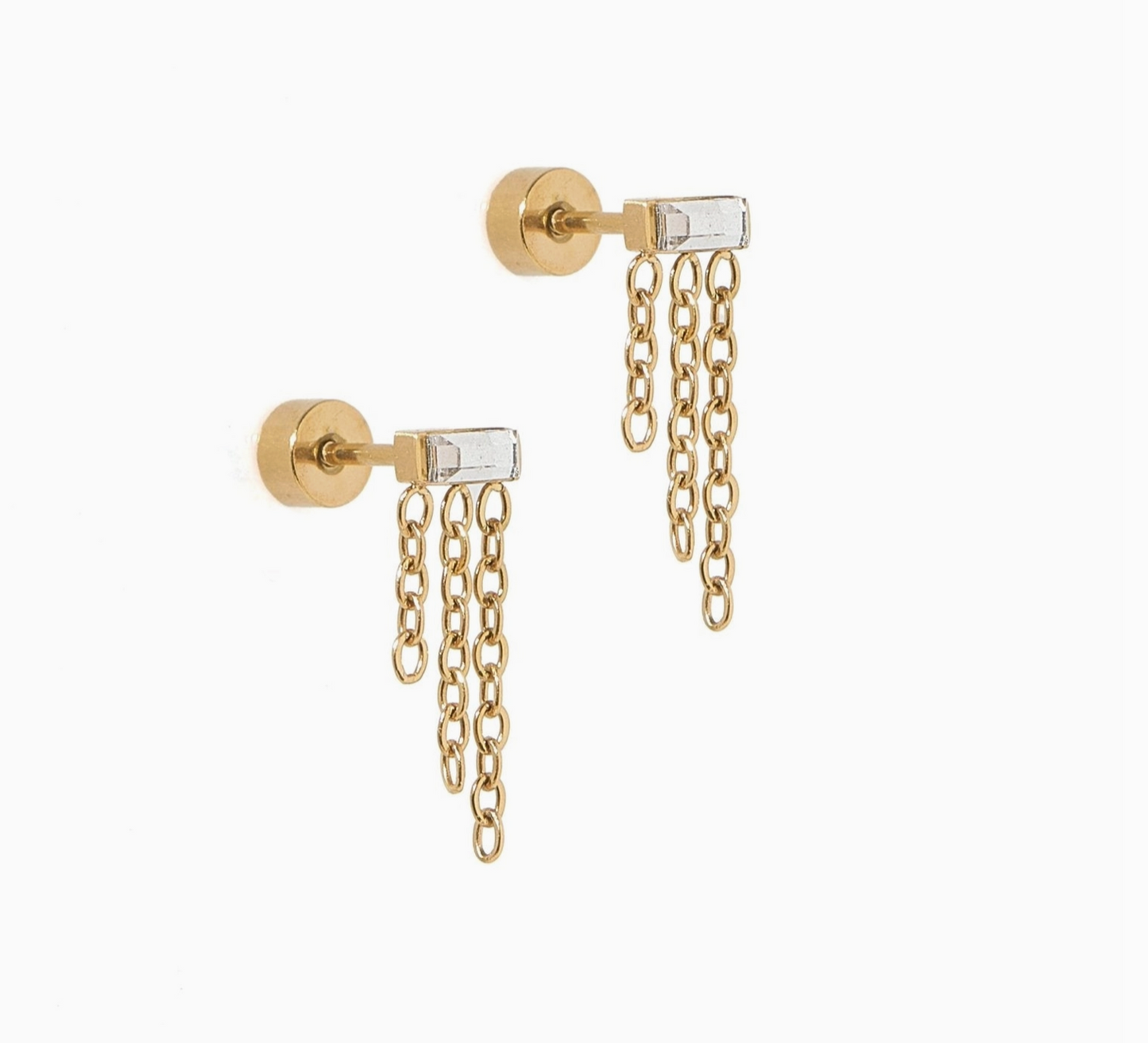 Screwback Stud Earrings - Becca