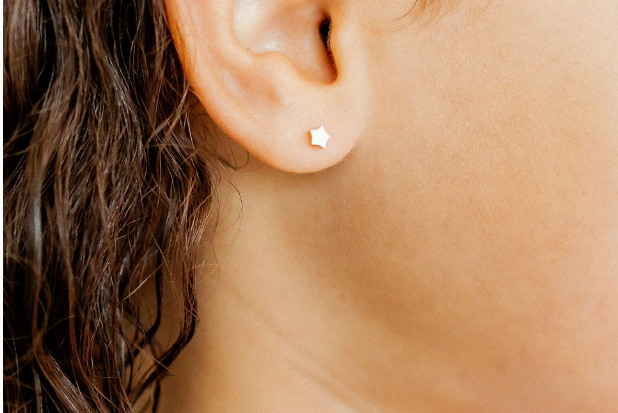 Screwback Stud Earrings- Stella Star