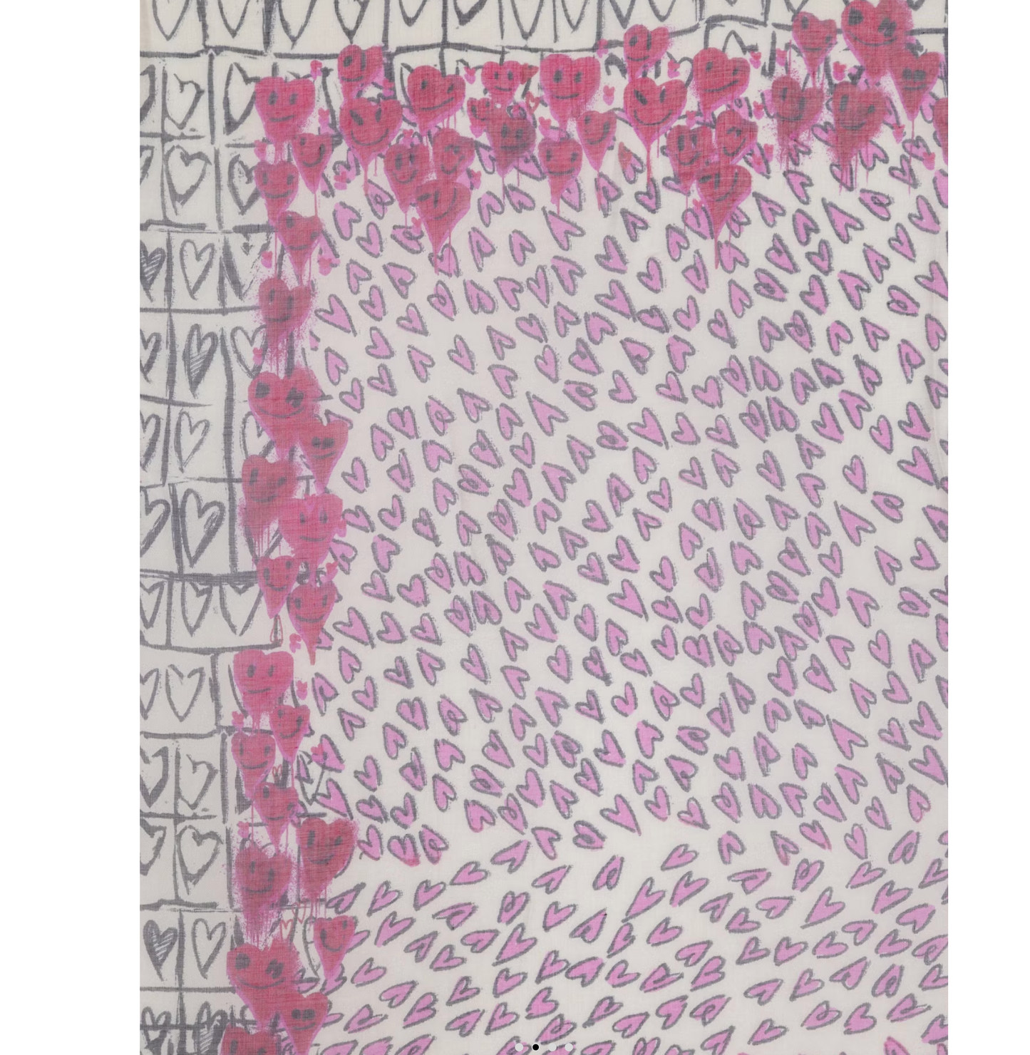 Z&V Kerry Hearts Scarf