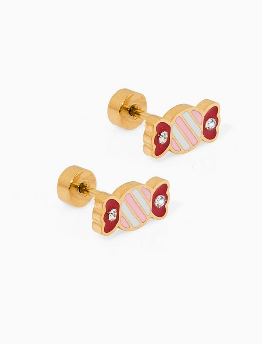 LinnyCo Screwback Stud Earrings-Taffy