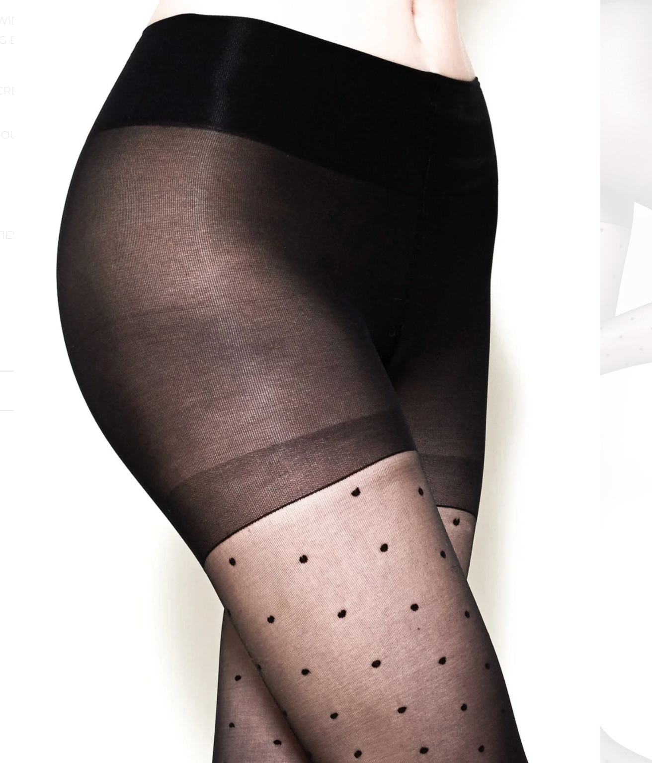 Wade & Belle Polka Dot Tights