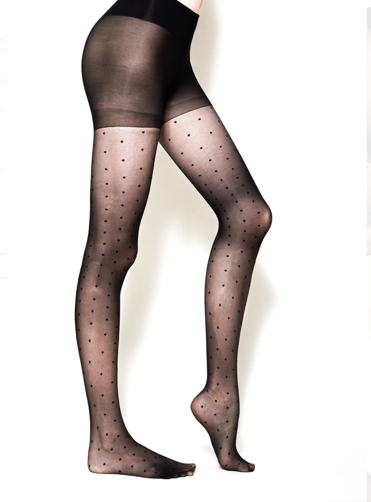 Wade & Belle Polka Dot Tights
