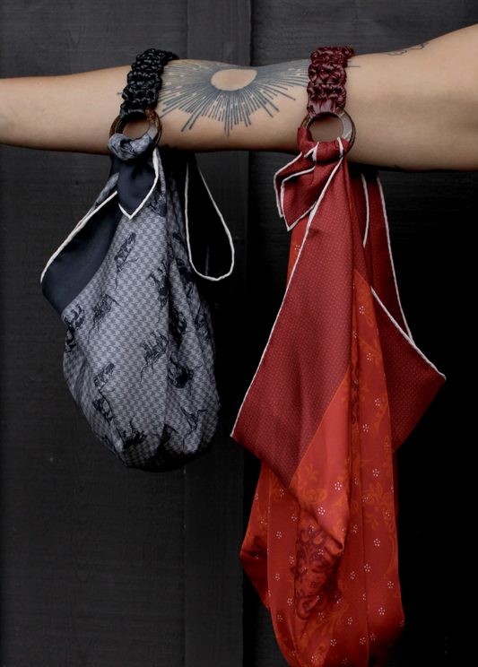 AHWR Vegan Leather Scarf Handle