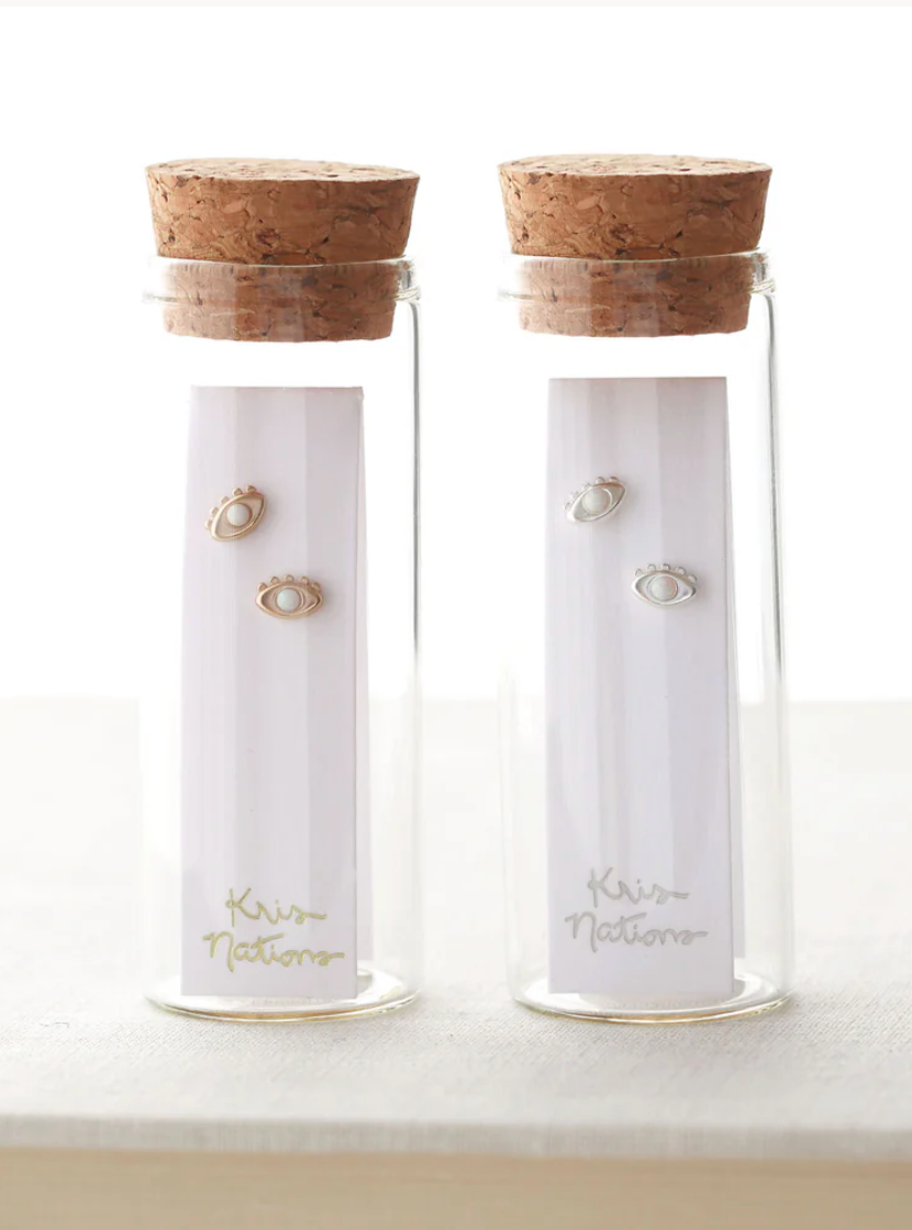 Kris Nations Opal Eye Stud