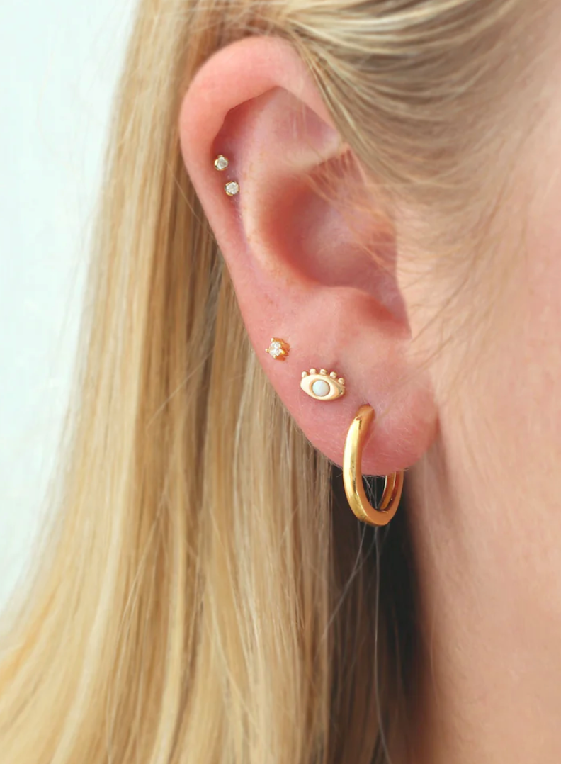 Kris Nations Opal Eye Stud