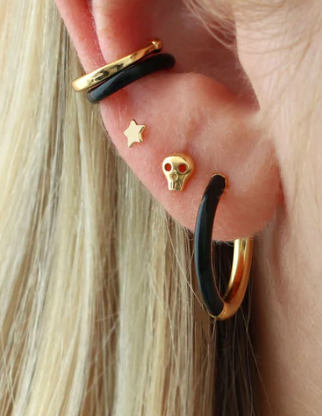 Kris Nations Skull Stud