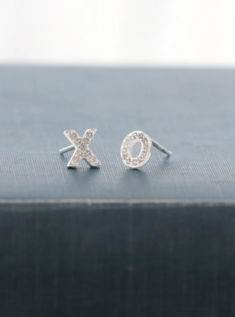 Kris Nations XO Crystal Stud