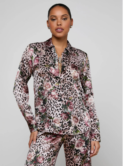 L'Agence Tyler Silk Blouse