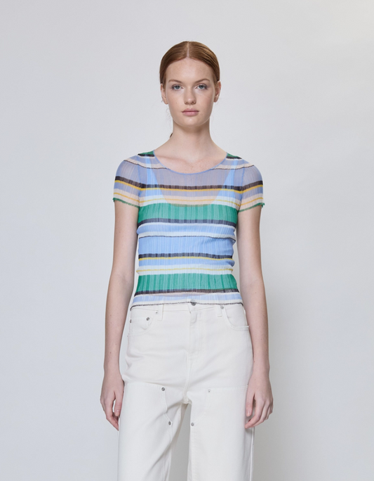 Simkhia Knox Plisse Top