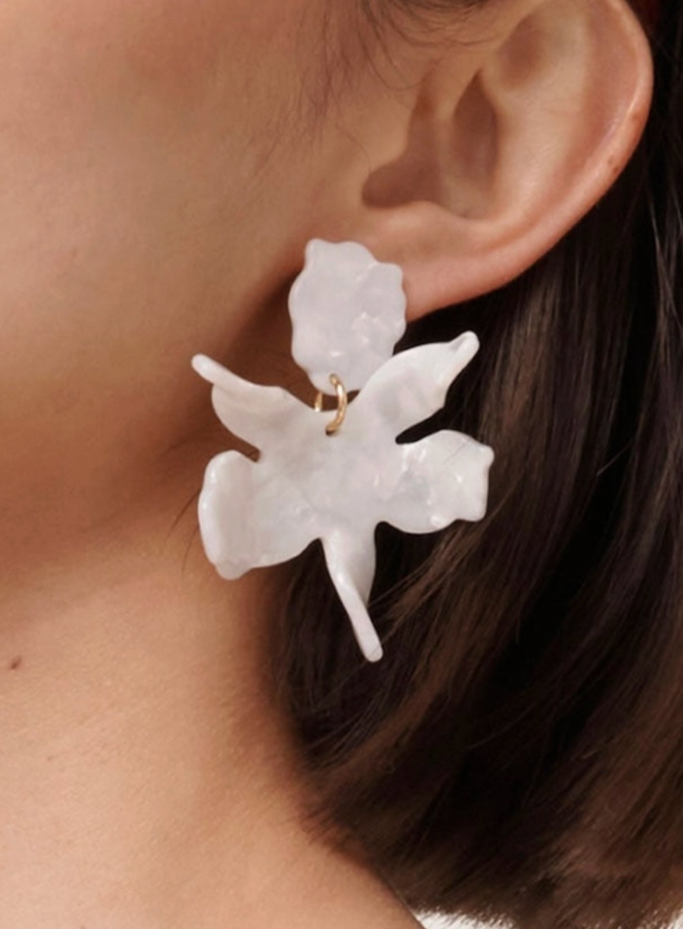 Lele Sm MOP Lily Earrings