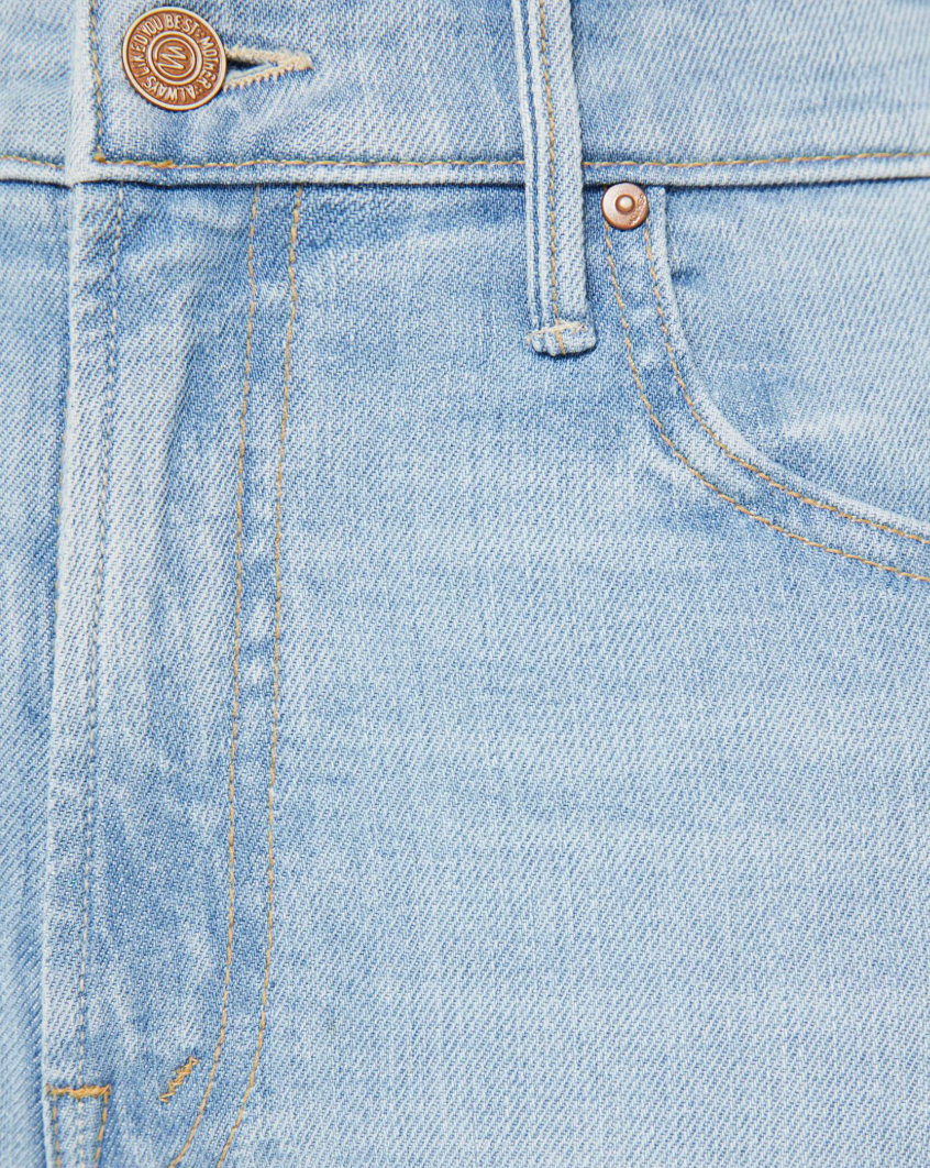 Mother Insider Crop Step Fray