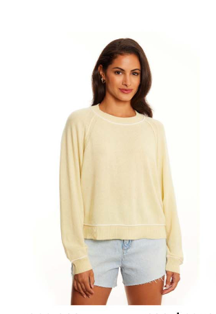 &Isla Tia Raglan Crew