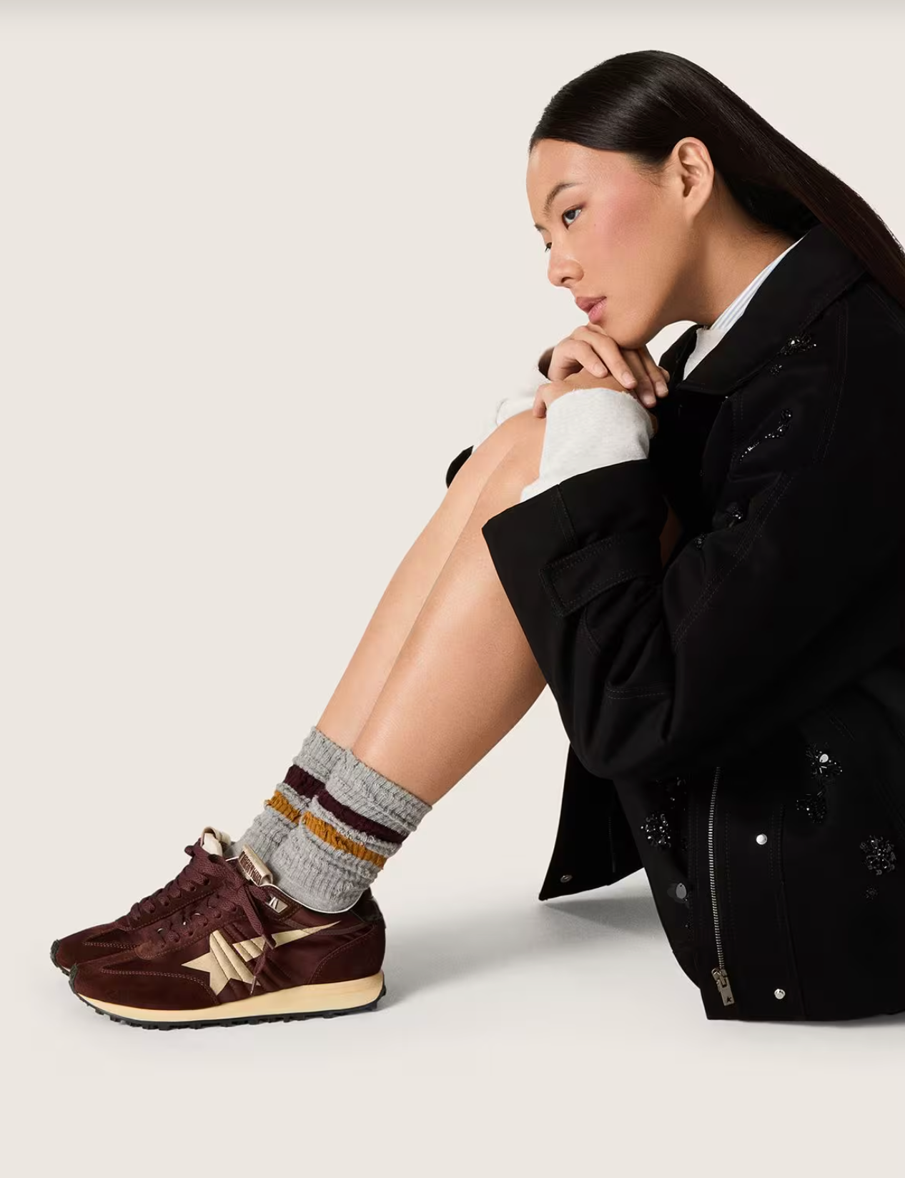 GG Marathon Satin+Suede