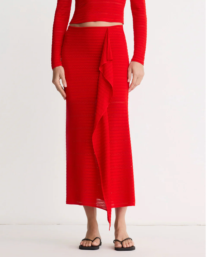 Smythe Drape Skirt