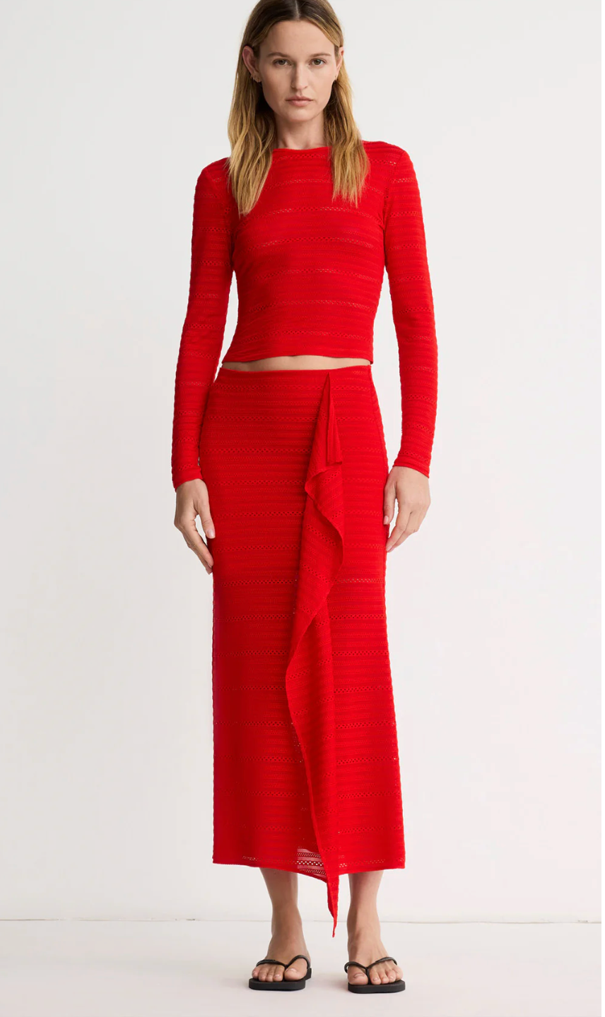 Smythe Knit Crop Top