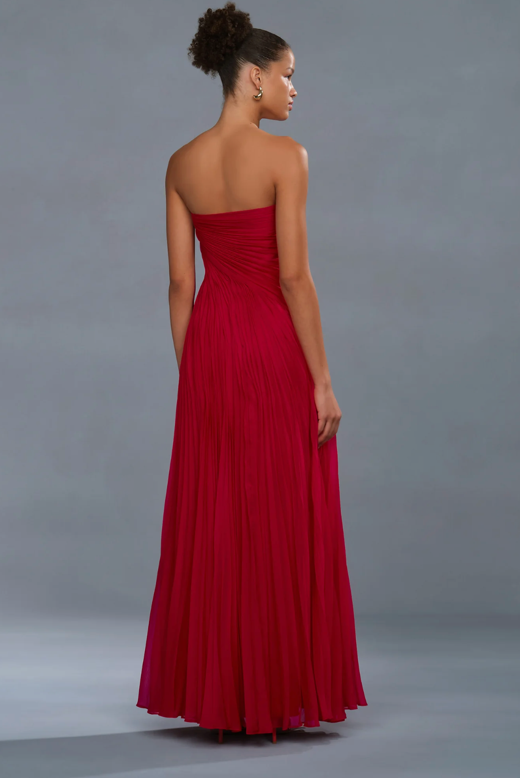 Amur Elea Pleated Gown