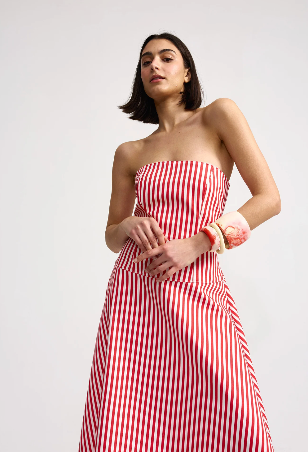 Aston Sloane Stripe Dress