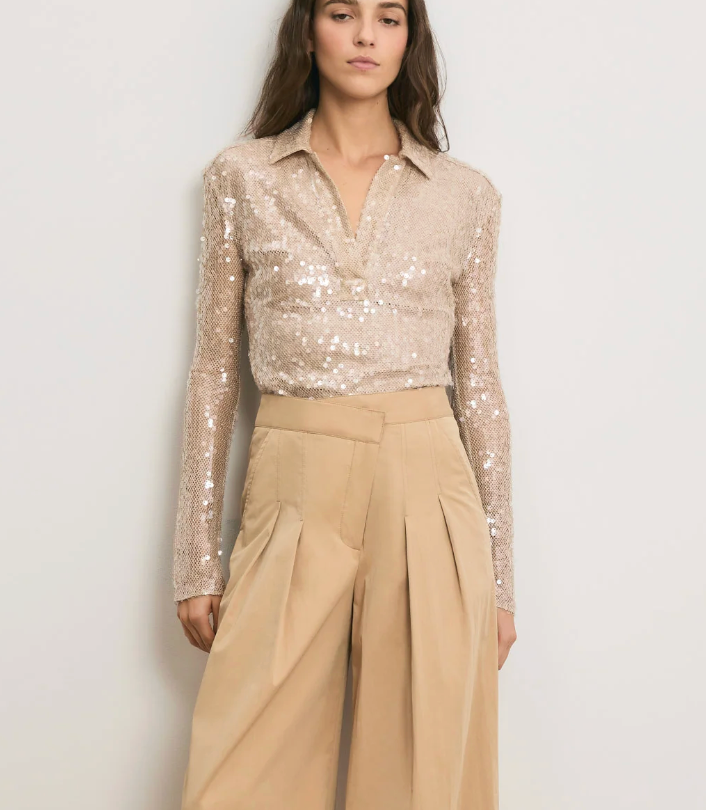 VB Meryl Sequin Top