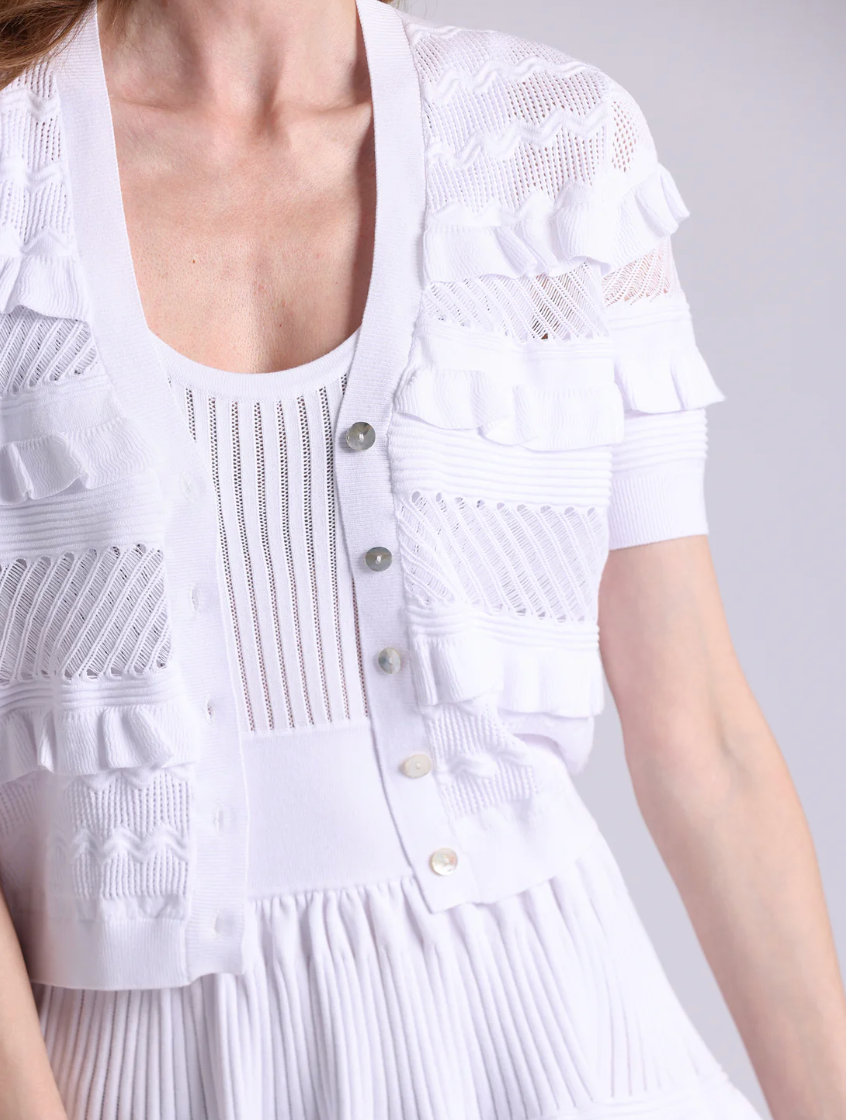 Minnie Rose Ruffle Cardi