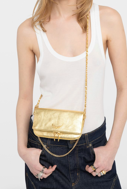 Zadig Nano Vintage Metal Clutch