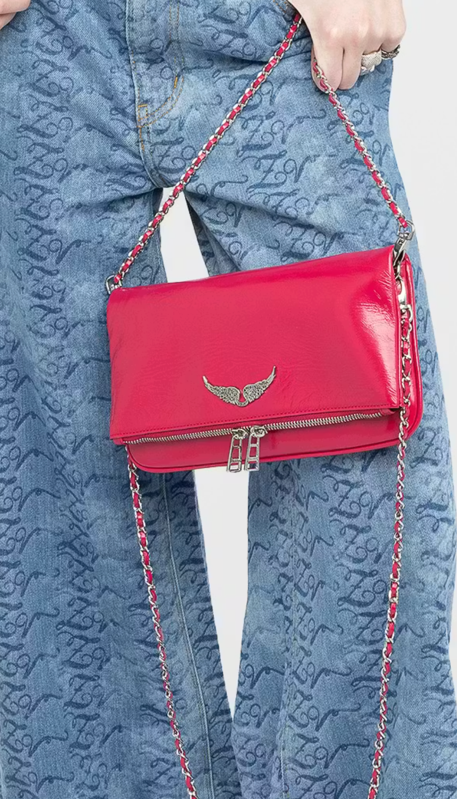 Zadig Vintage Patent Clutch