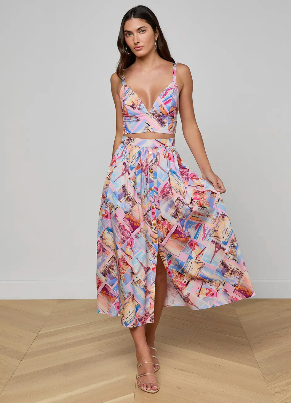 L'Agence Seina Skirt
