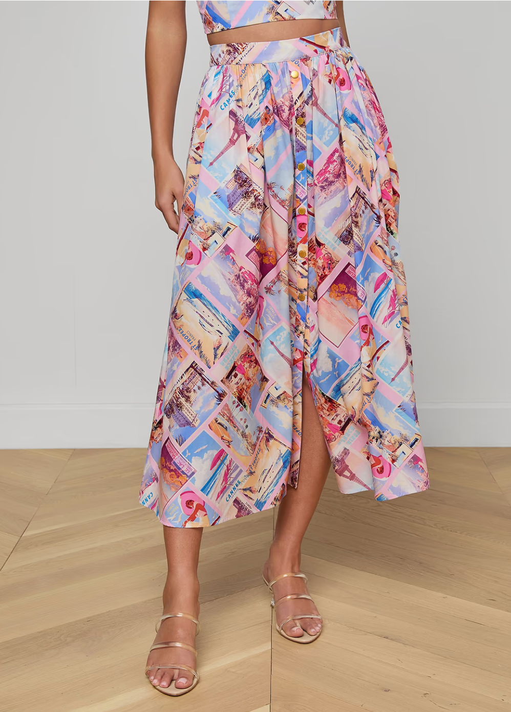 L'Agence Seina Skirt