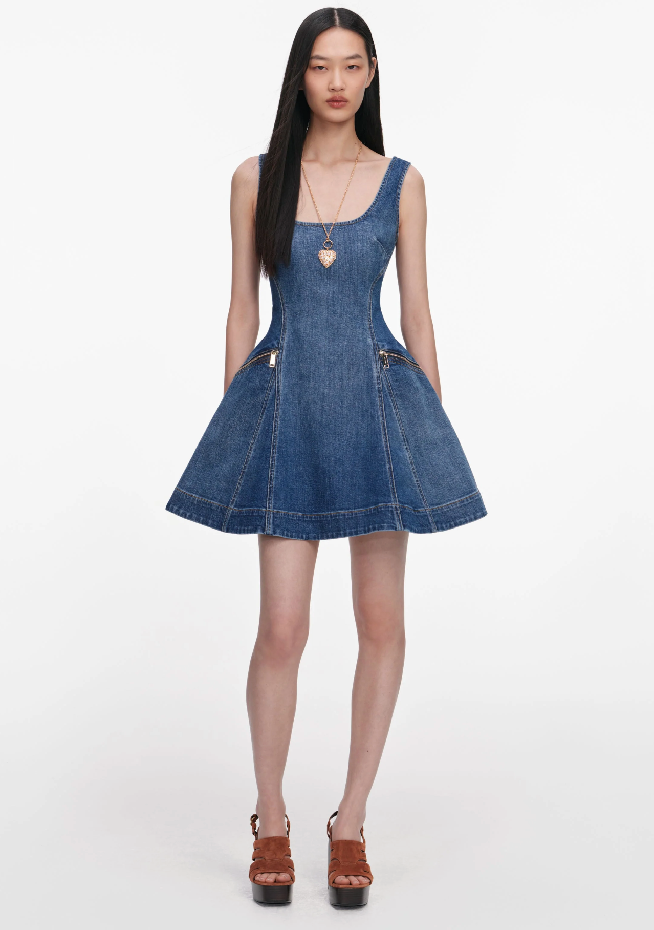 Self Portrait Flared Dress