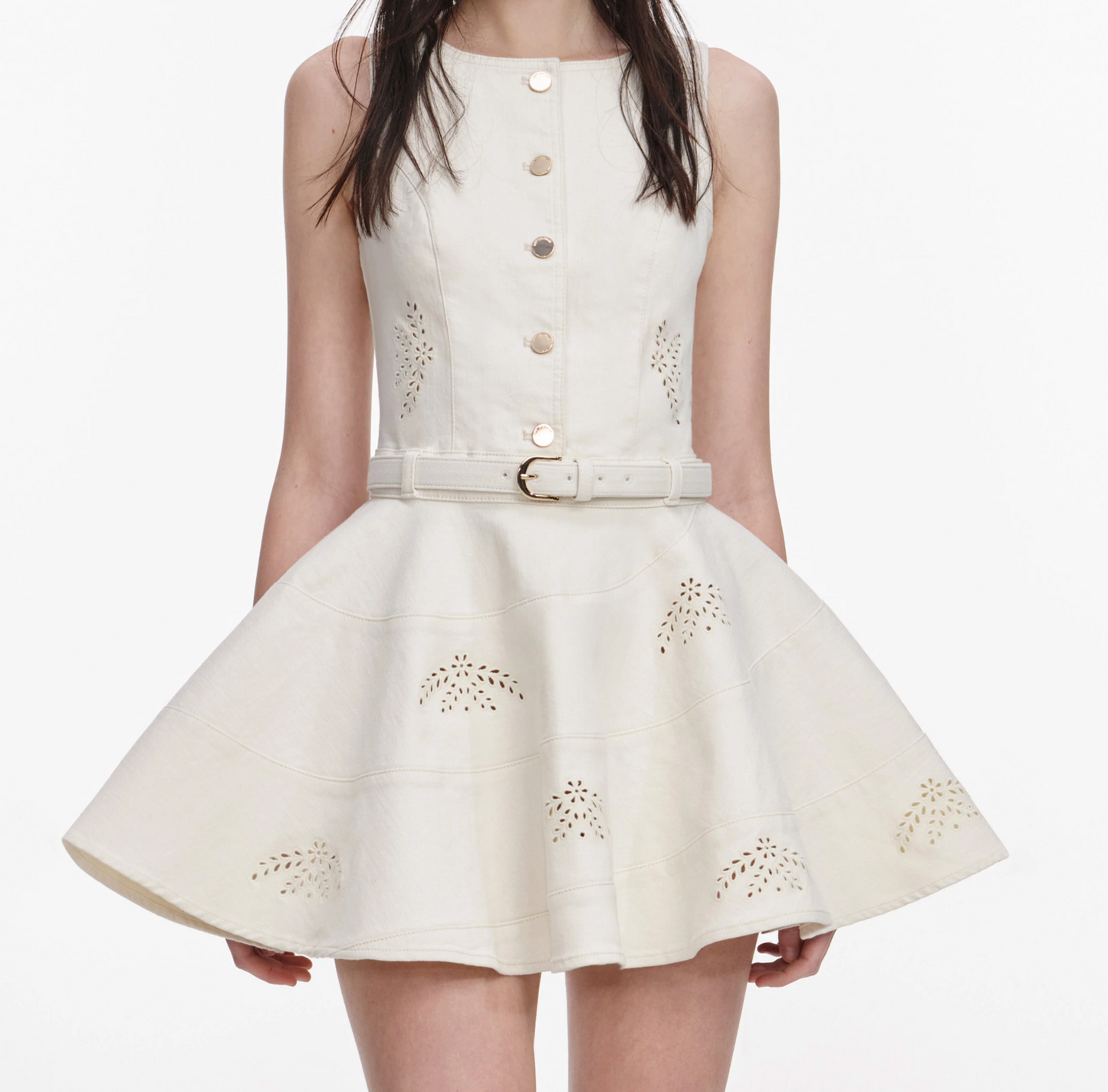 Self Portrait Belted Dress