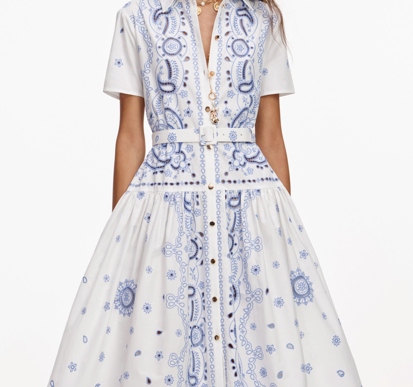 Self Portrait Embroidered Dress