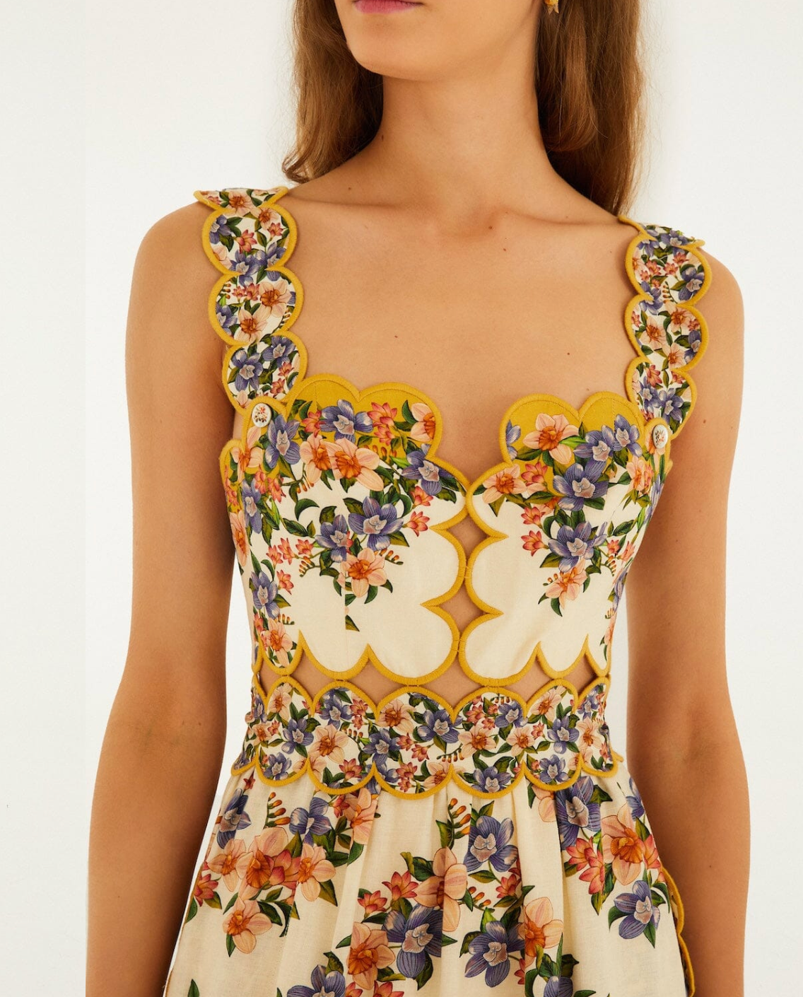 Farm Rio Hilo Midi Dress