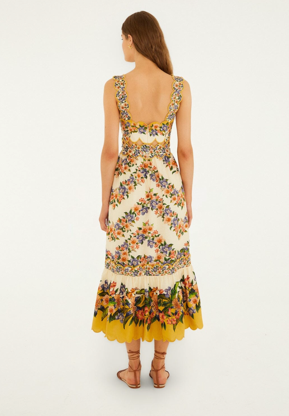 Farm Rio Hilo Midi Dress