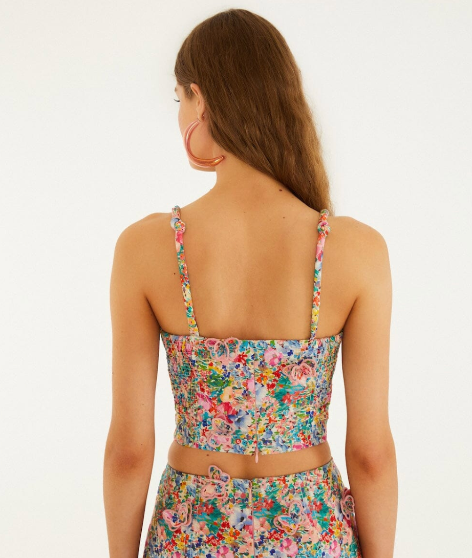 Farm Rio Butterfly Top