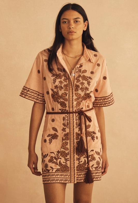 Aur Ocea Infiorata Dress