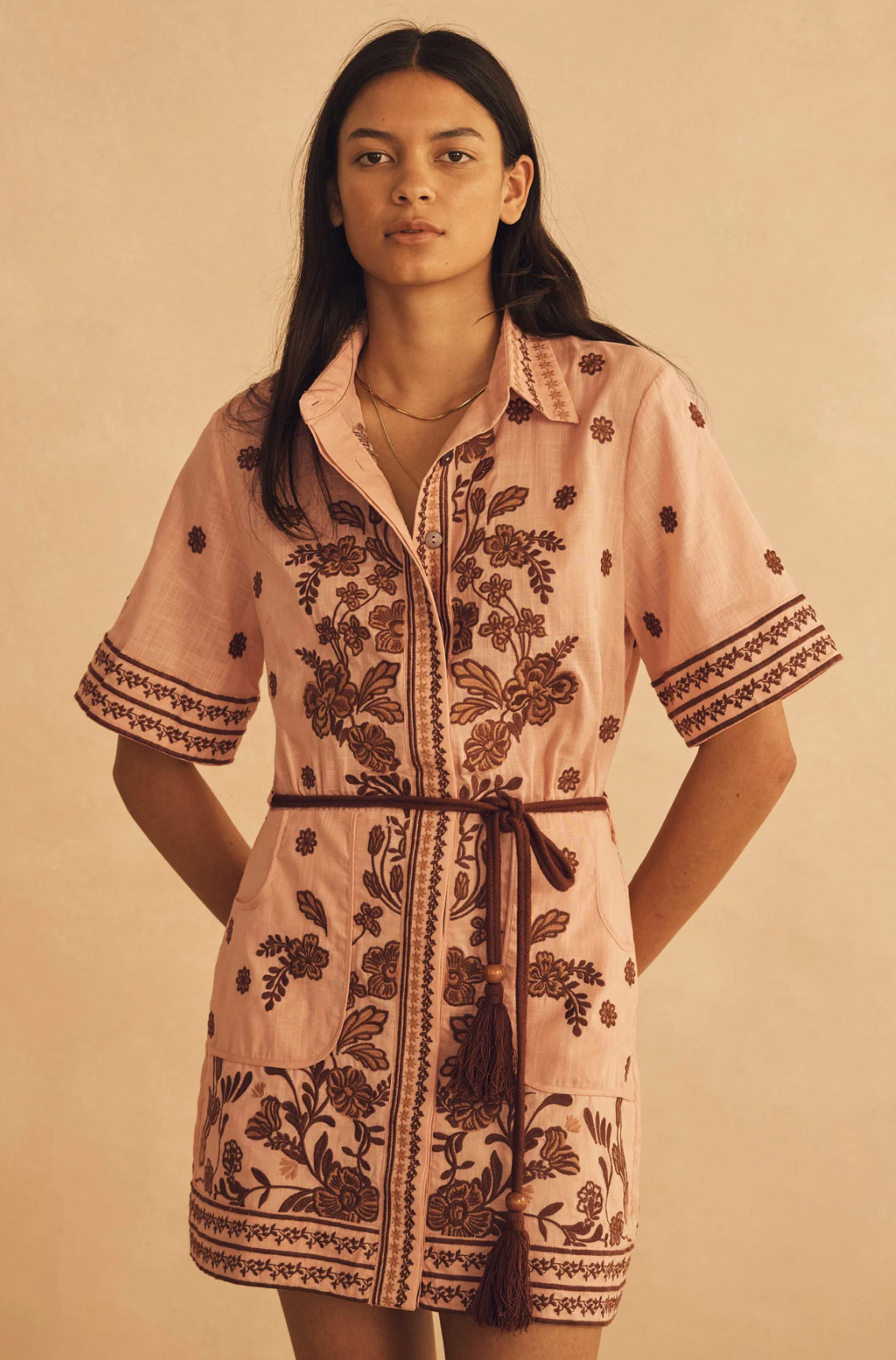 Aur Ocea Infiorata Dress