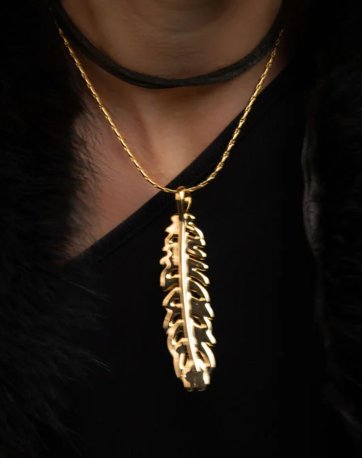 Lauren Amble Feather Pendant