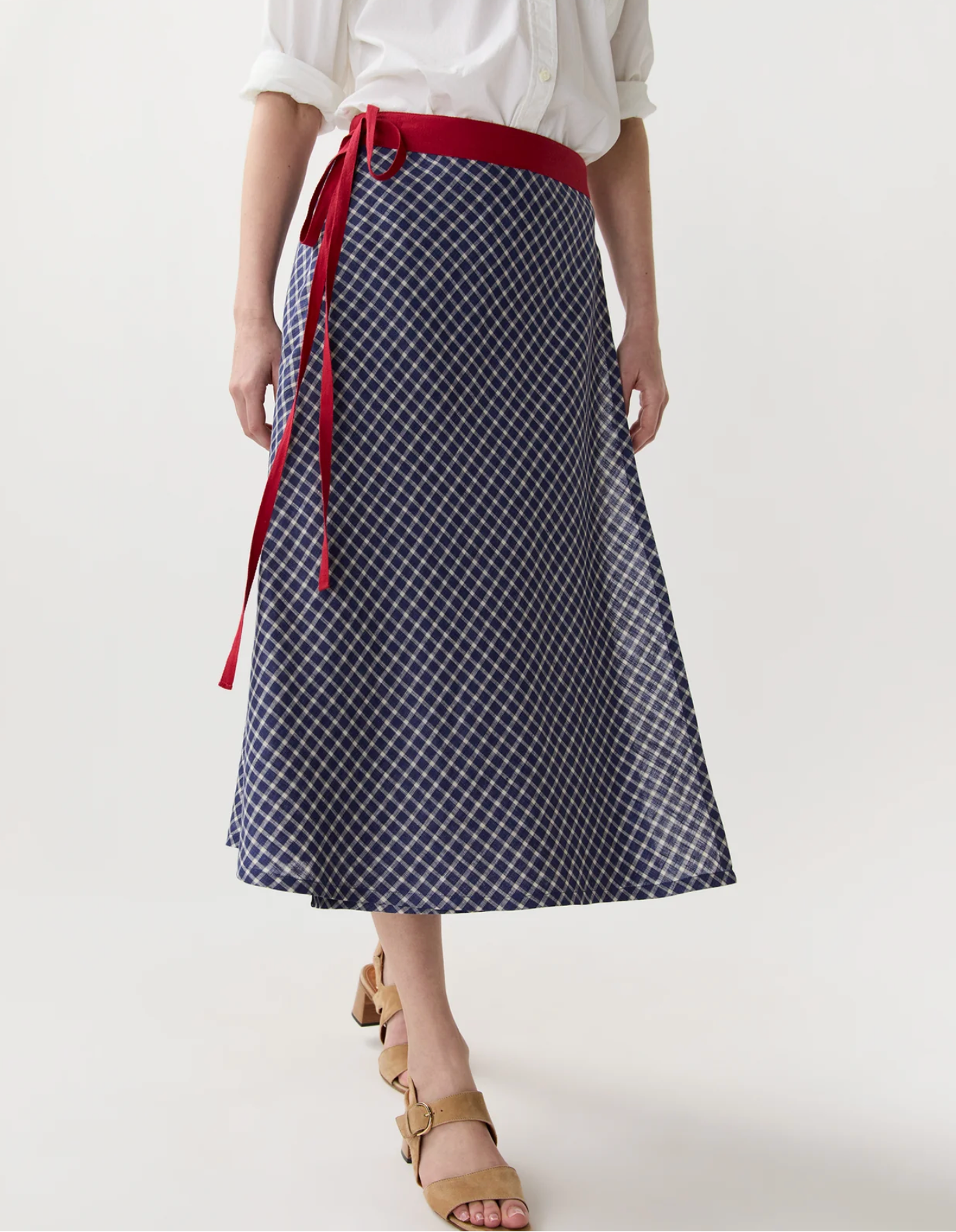 Ann Mash Wrap Skirt