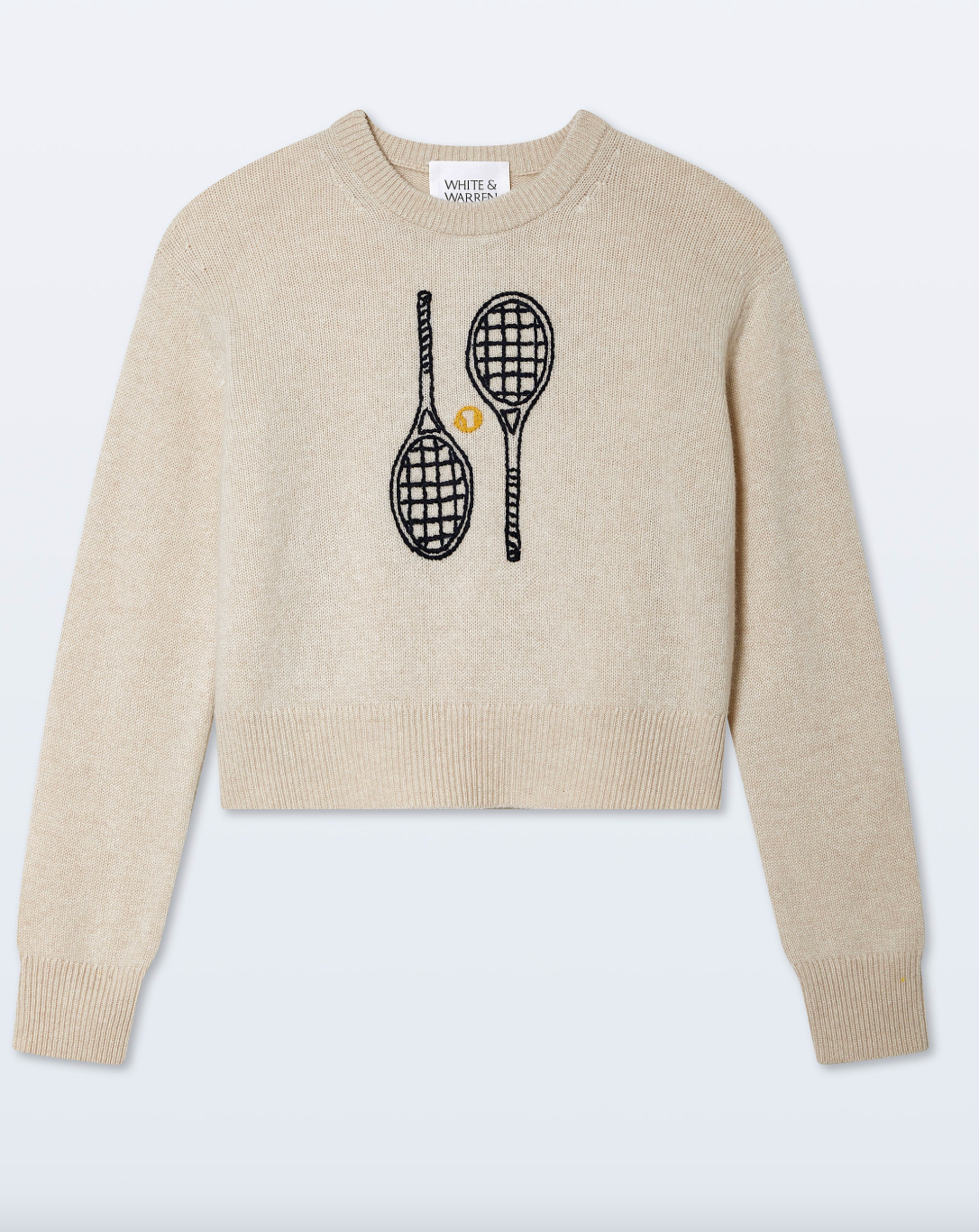 W&W Tennis Racquet Sweater