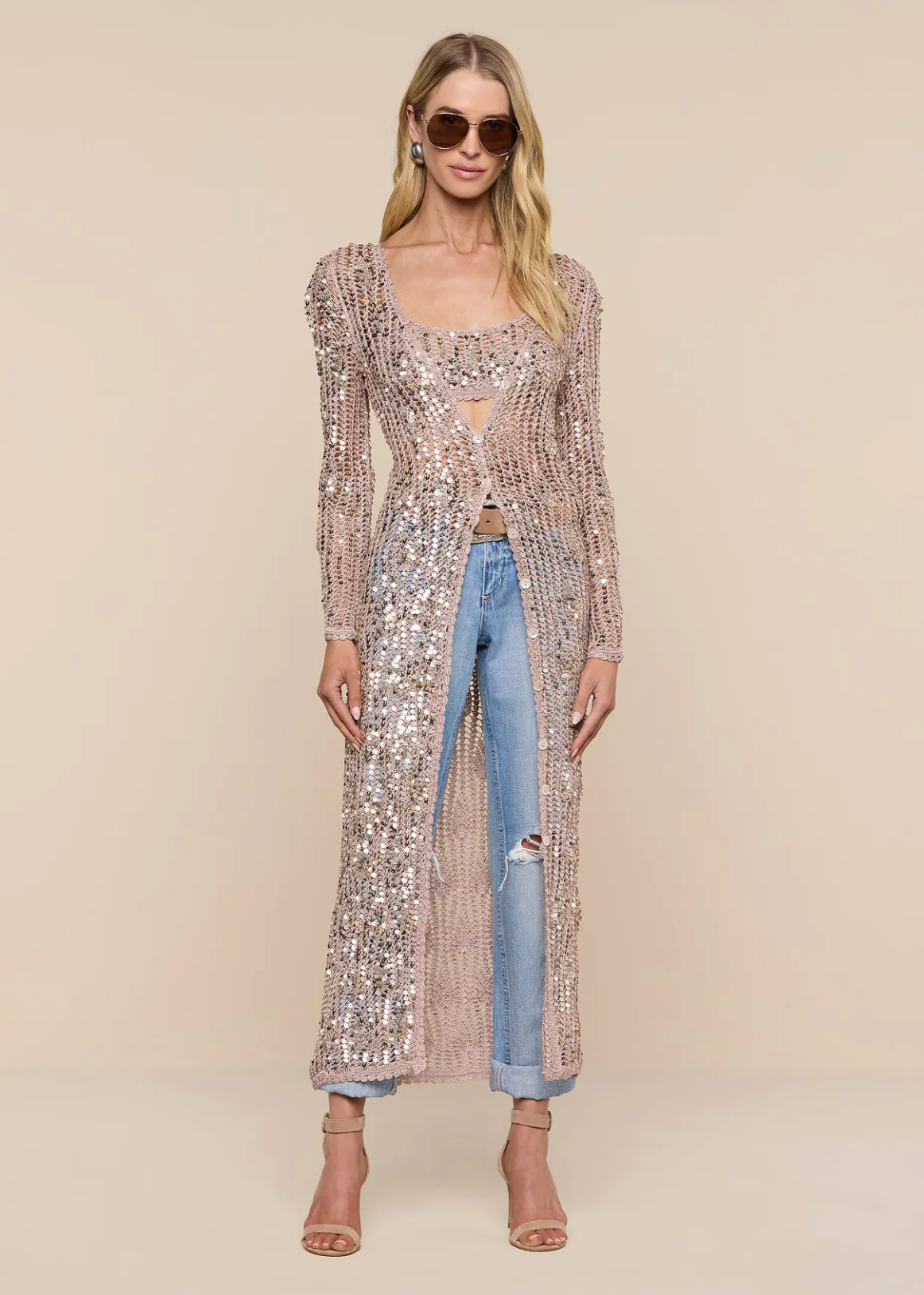 L'Agence Sanya Cardigan