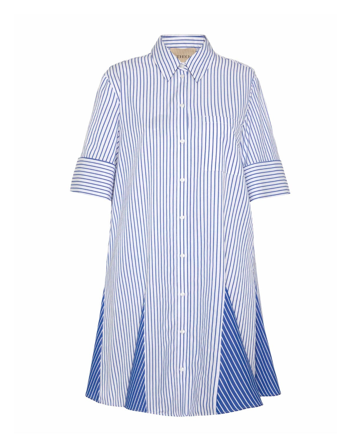 Theo Echo Mix Shirtdress