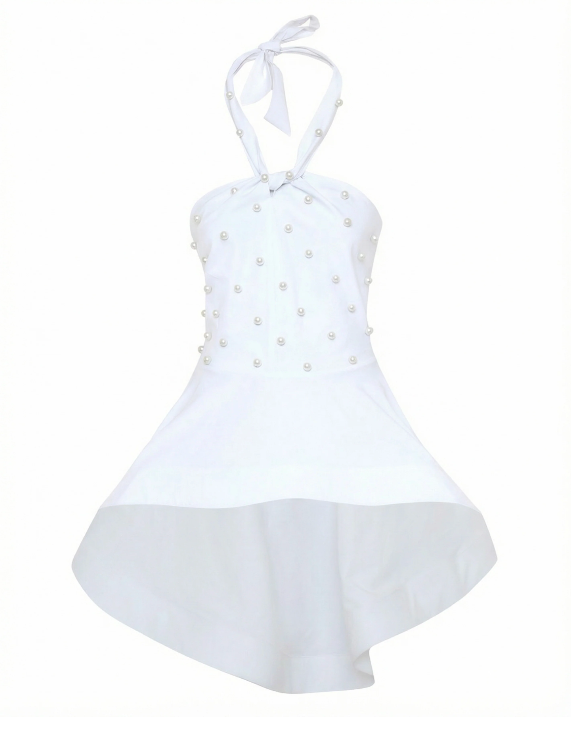 Theo Echo Pearly Halter Top