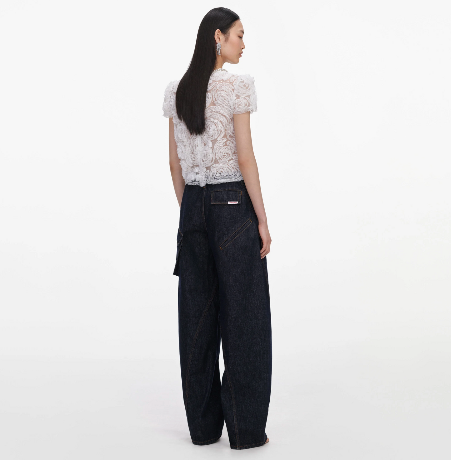 Self Portrait Lace Top
