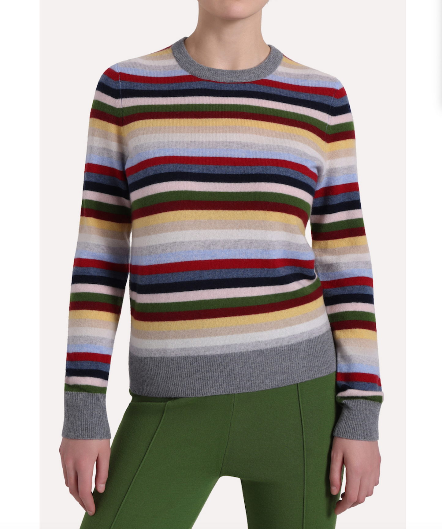 MR LS Striped Crew