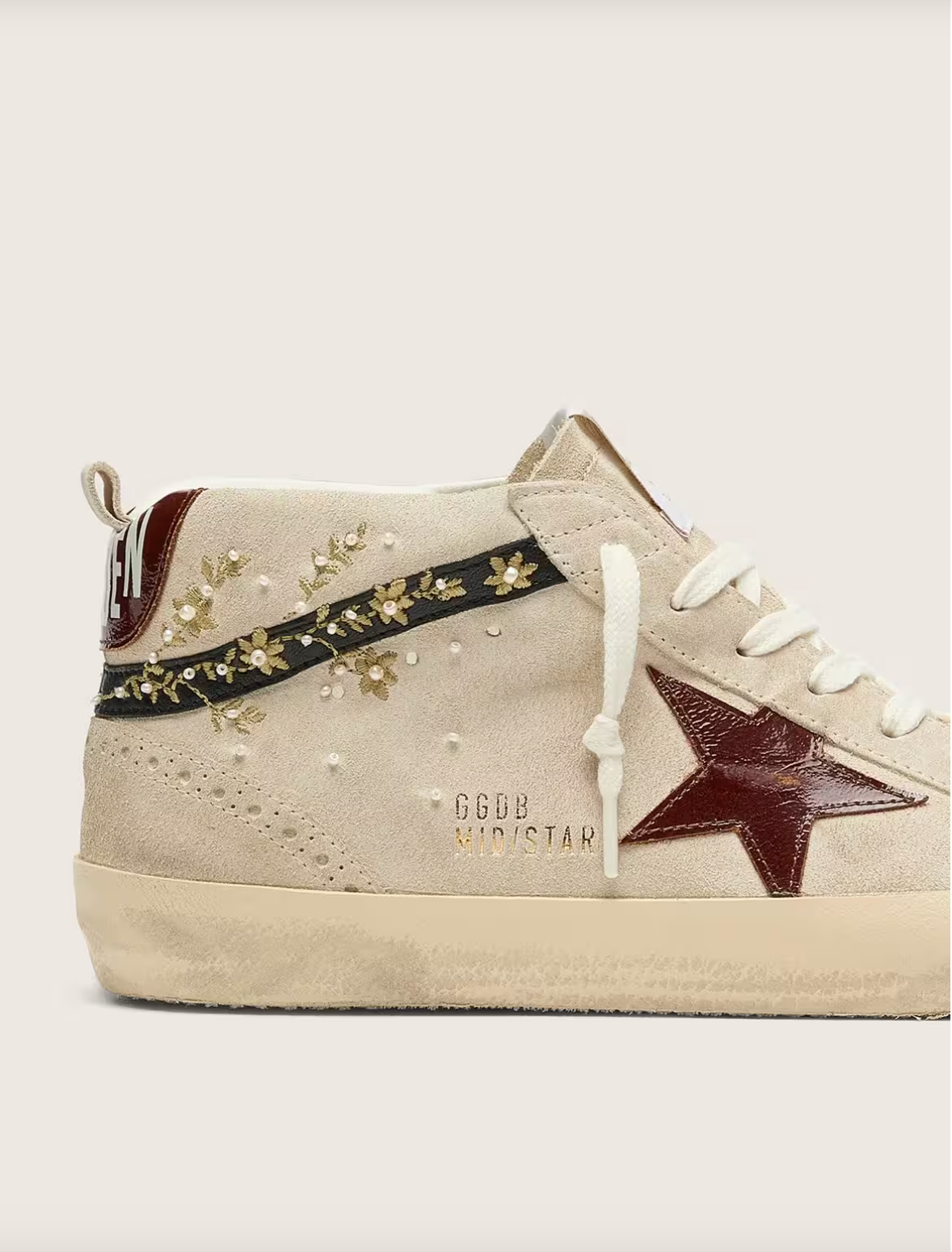 GG Mid Star Emb. Flowers