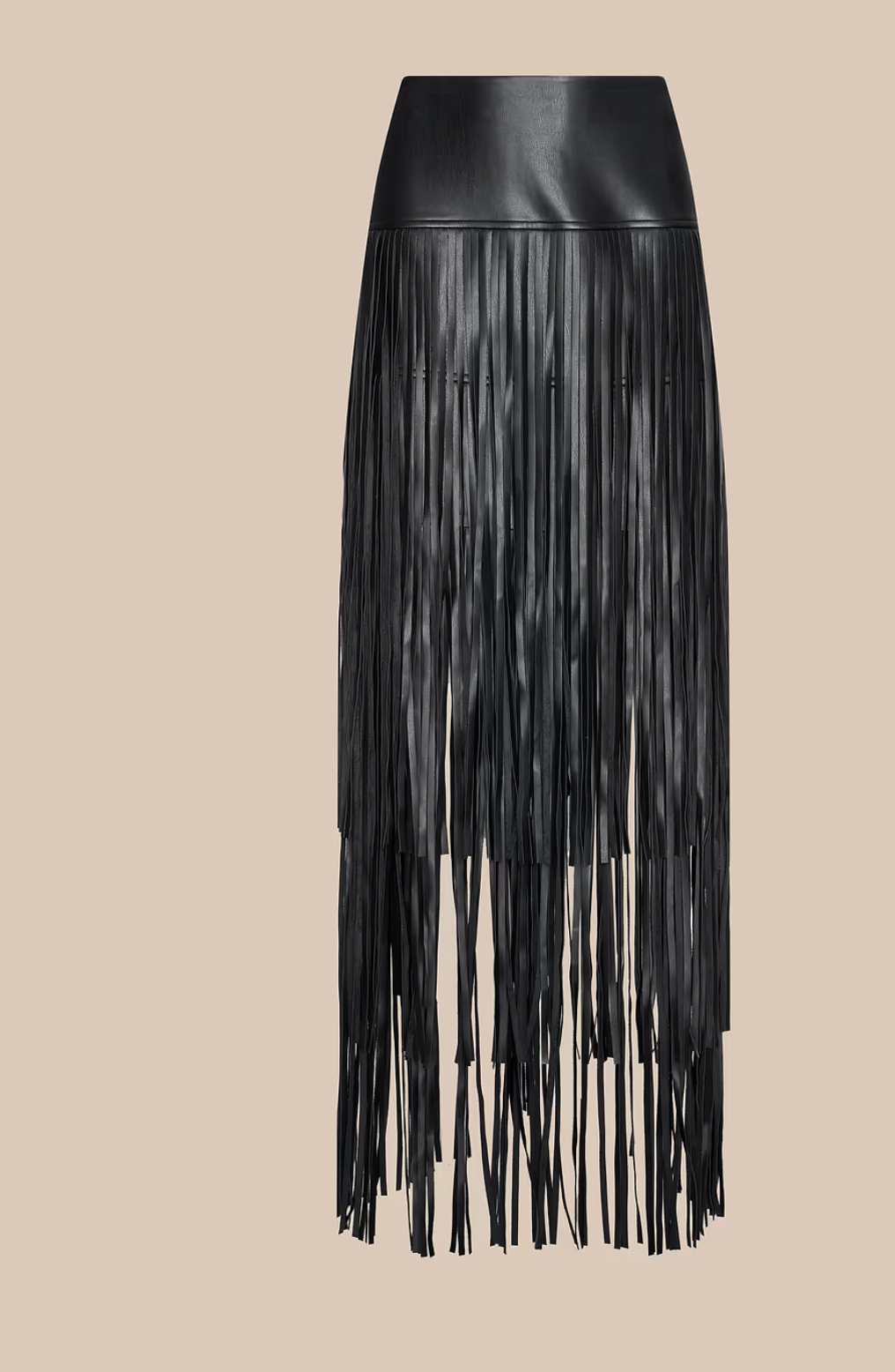 L'Agence Karoline Fringe Skirt