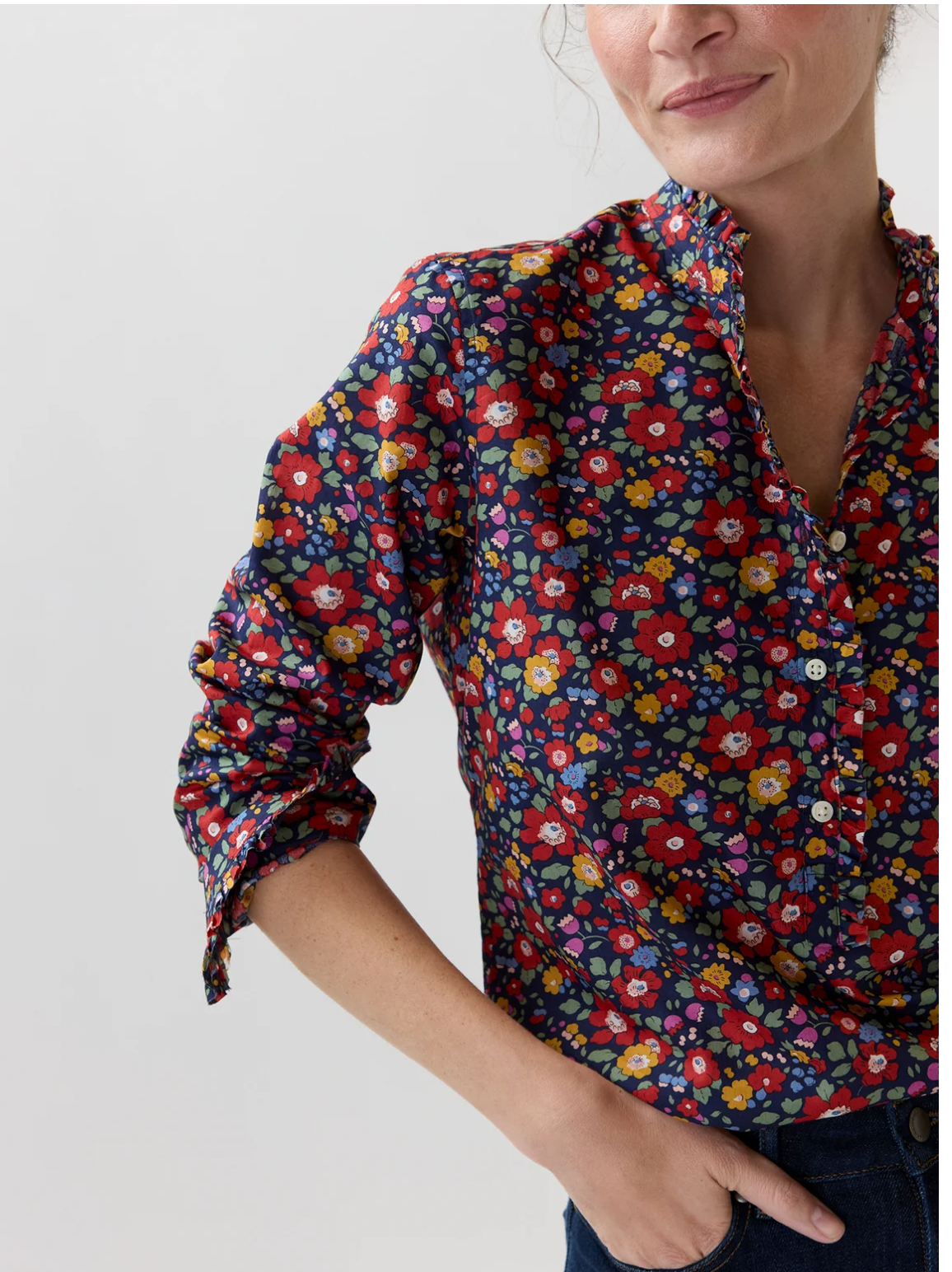 Mashburn Frill Shirt