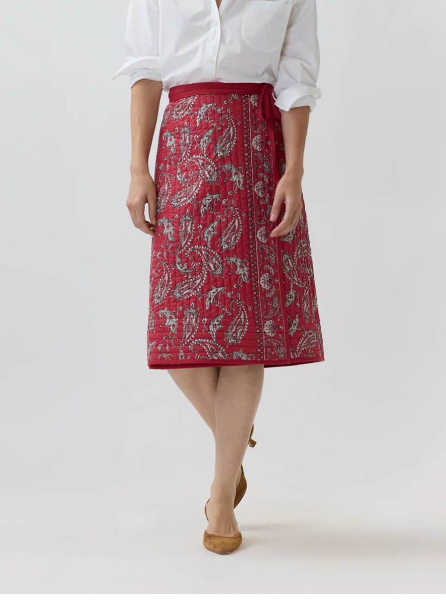 Mashburn Adley Wrap Skirt